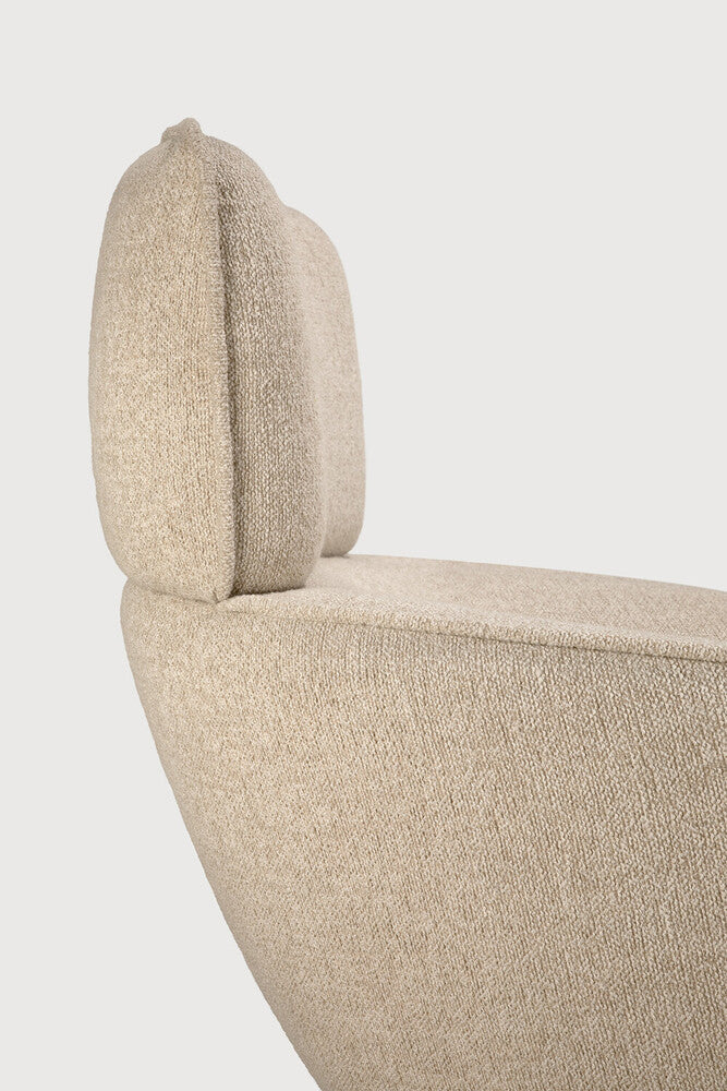 Ethnicraft Merge Lounge Chair - Loam, detail