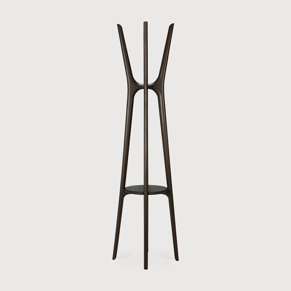 ETHNICRAFT PI COAT STAND - MAHOGANY DARK BROWN  | $679.00