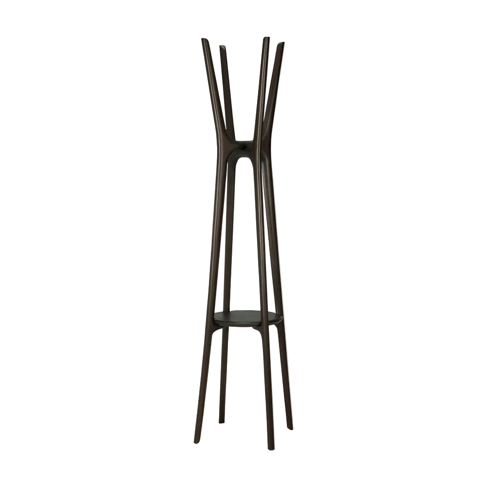 ETHNICRAFT PI COAT STAND - MAHOGANY DARK BROWN  | $679.00