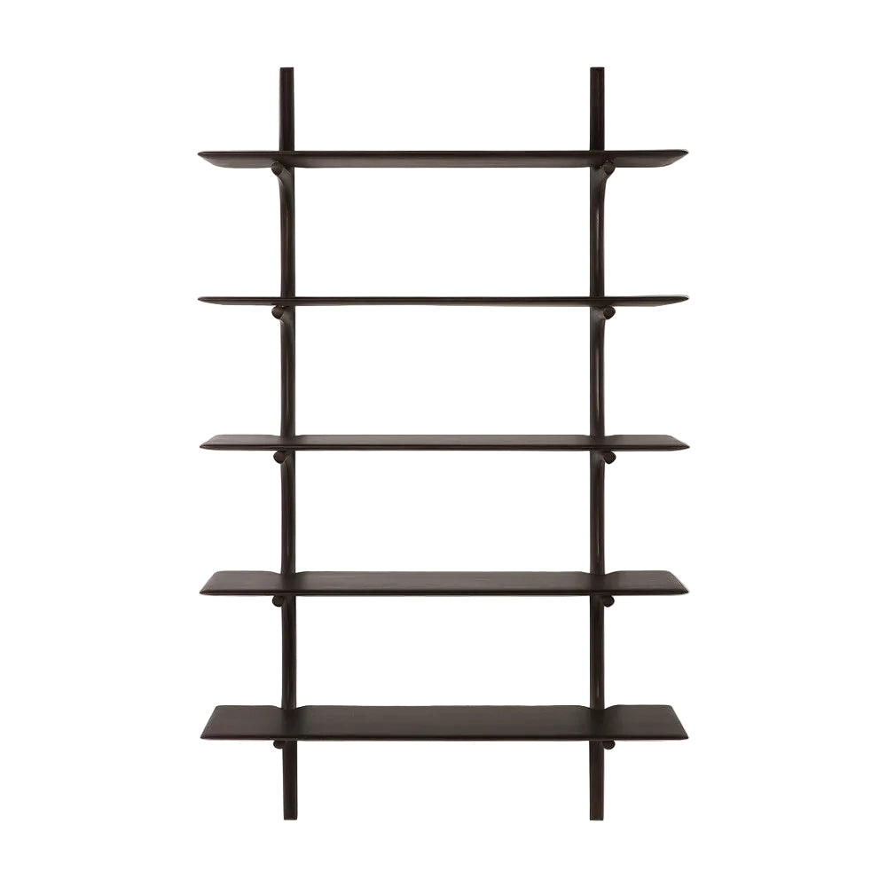 ETHNICRAFT PI WALL SHELF  - MAHOGANY DARK BROWN | $789.00 - $1,869.00