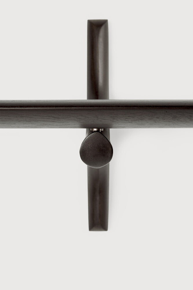 ETHNICRAFT PI WALL SHELF  - MAHOGANY DARK BROWN | $279.00 - $399.00