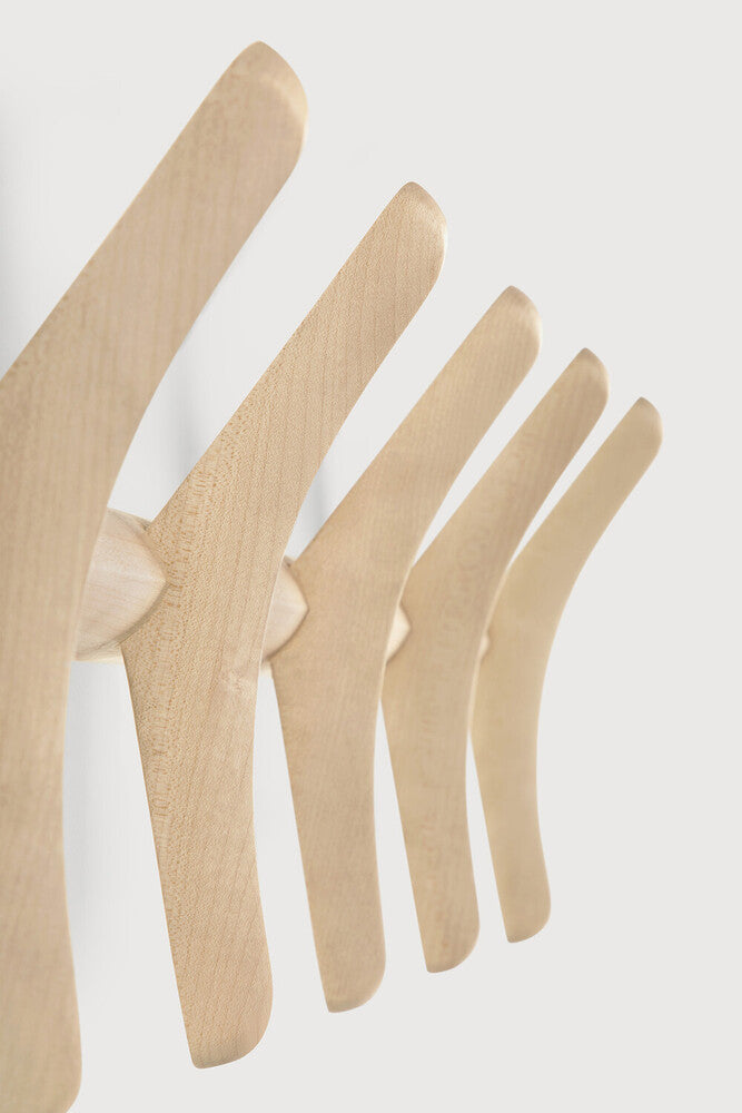 ETHNICRAFT PI WALL COAT RACK - SYCAMORE | $199.00