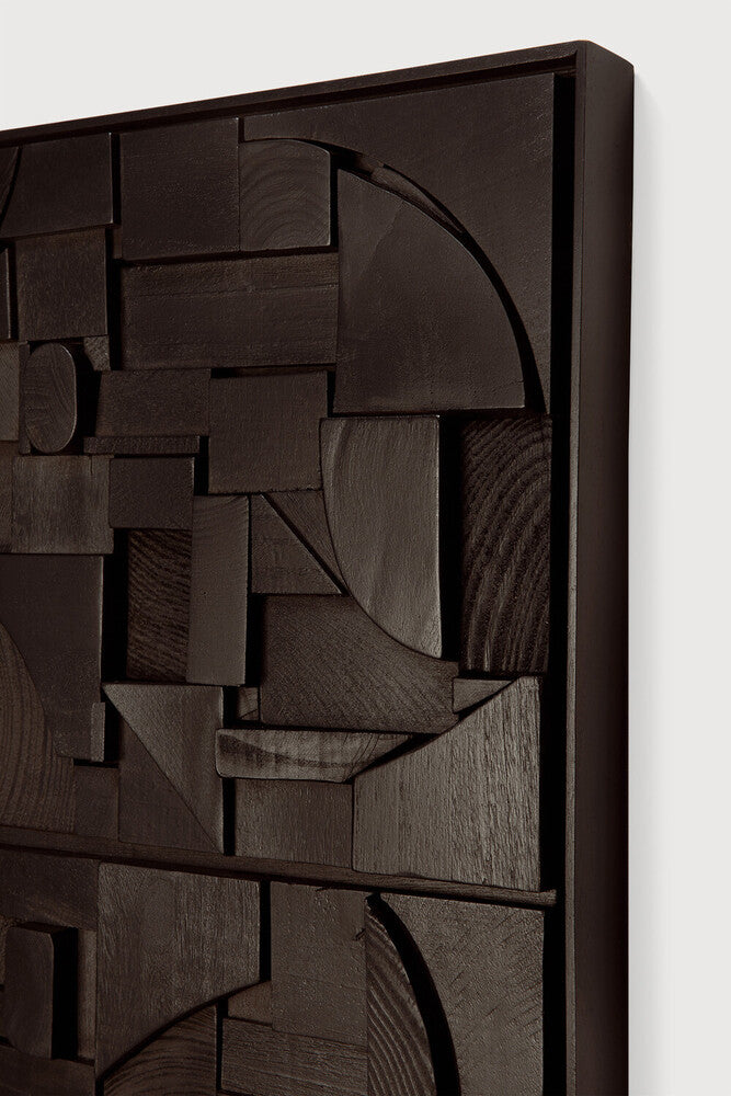 ETHNICRAFT BRICKS RECTANGULAR WALL ART - BLACK | $599.00 - $1,099.00