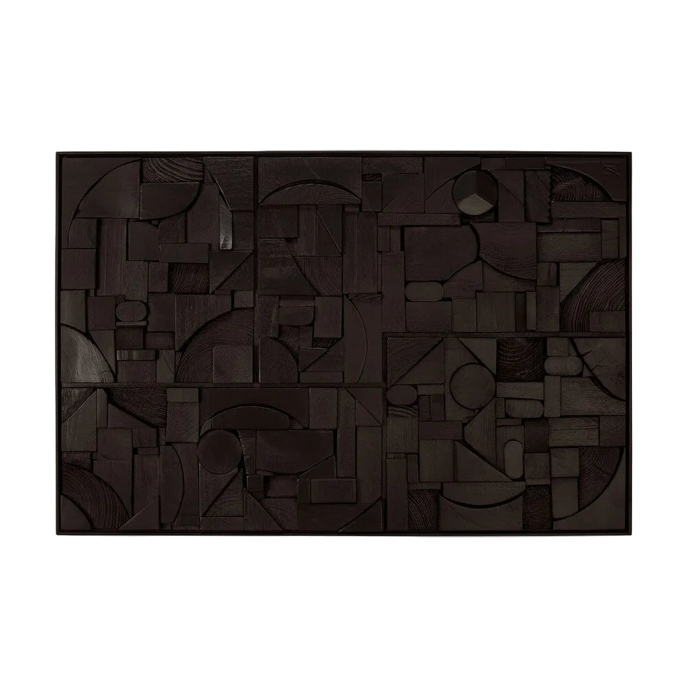 ETHNICRAFT BRICKS RECTANGULAR WALL ART - BLACK | $599.00 - $1,099.00