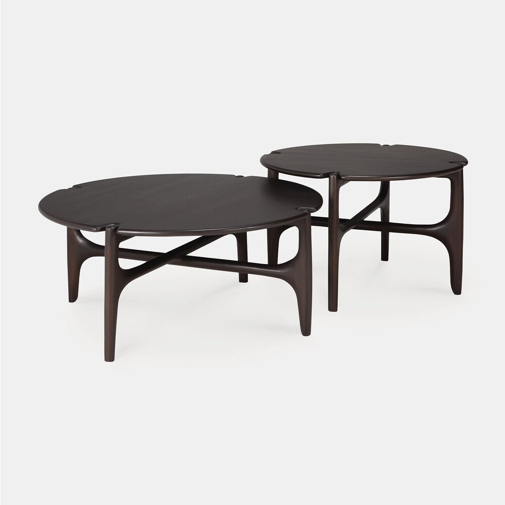 ETHNICRAFT PI COFFEE TABLE - MAHOGANY DARK BROWN | $829.00- $1,159.00
