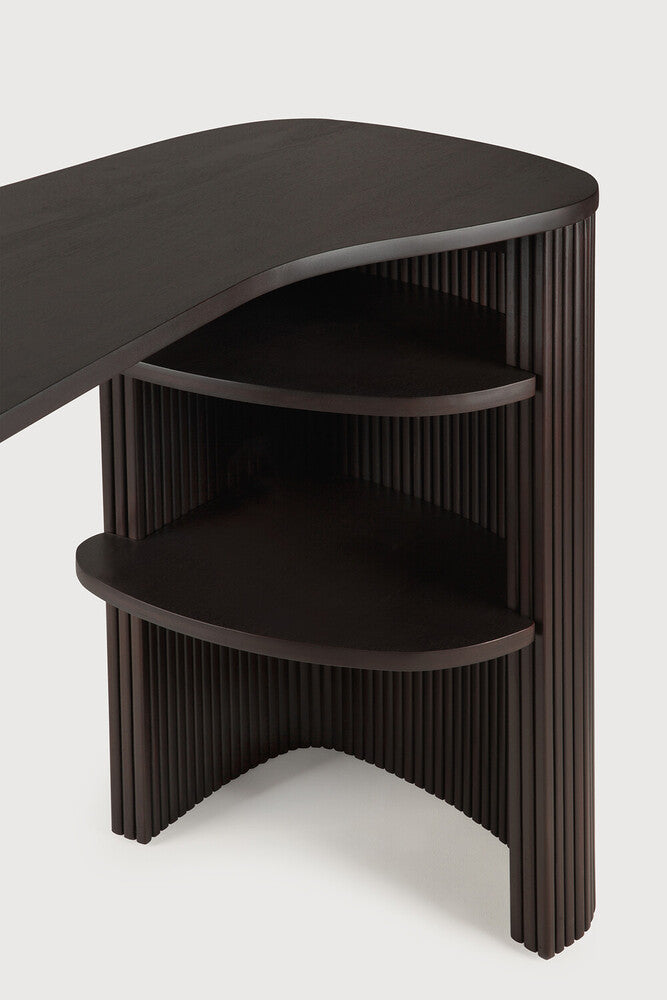 ETHNICRAFT ROLLER MAX DESK - MAHOGANY DARK BROWN | $1,579.00