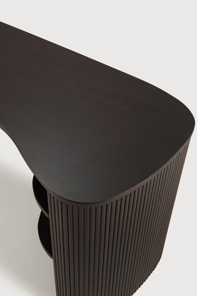 ETHNICRAFT ROLLER MAX DESK - MAHOGANY DARK BROWN | $1,579.00