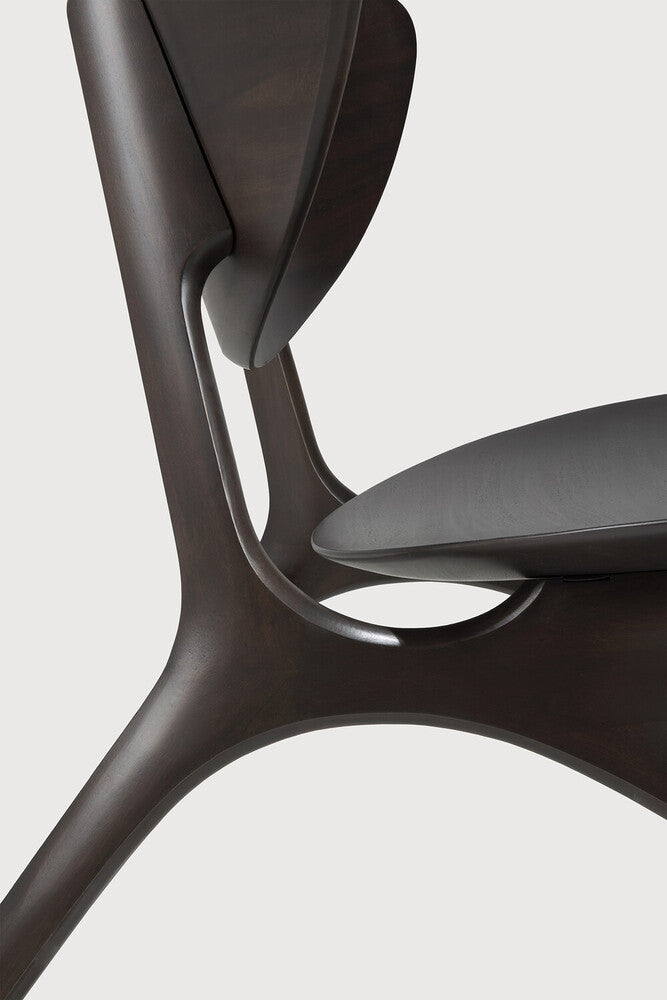 ETHNICRAFT EYE LOUNGE CHAIR - MAHOGANY DARK BROWN | $1,739.00