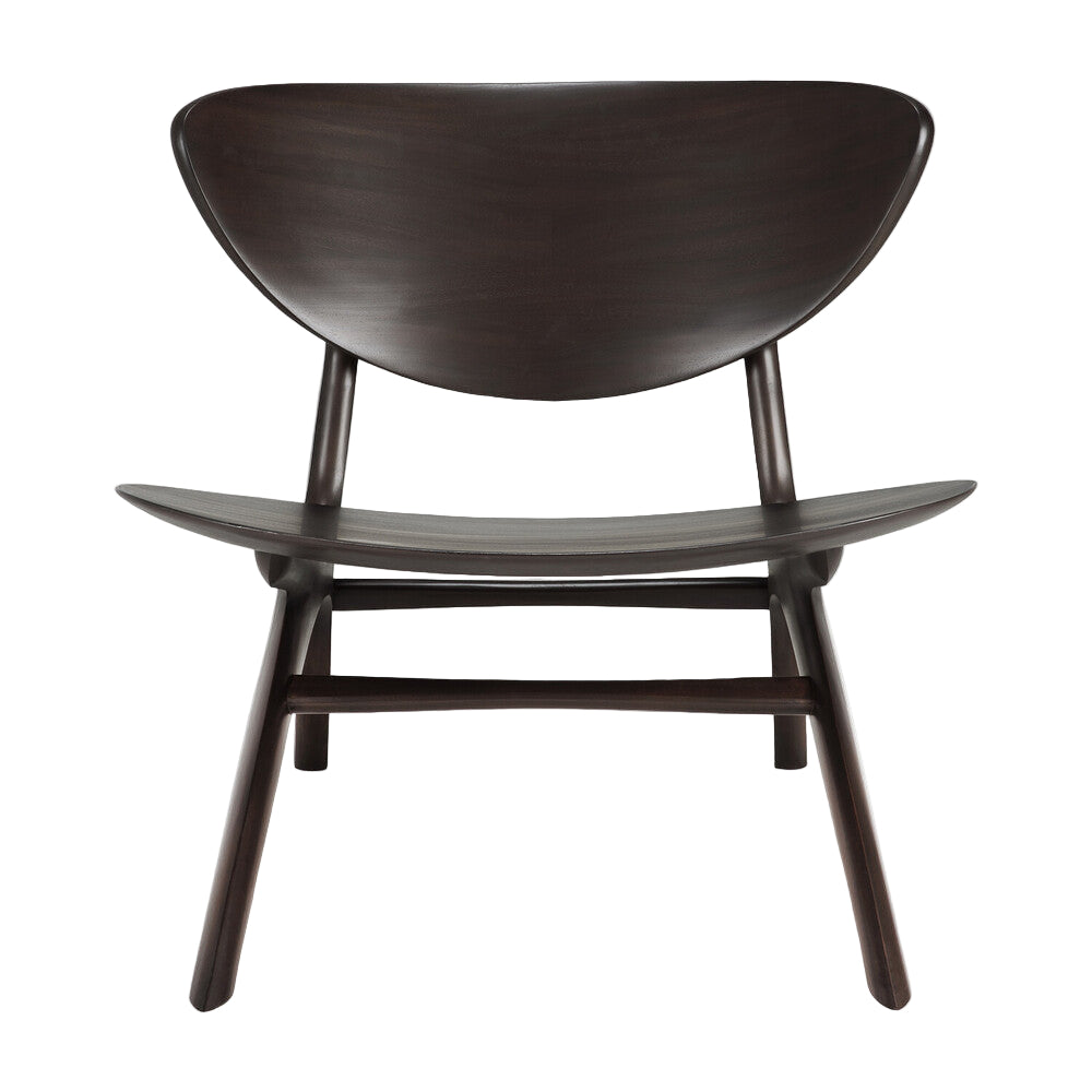 ETHNICRAFT EYE LOUNGE CHAIR - MAHOGANY DARK BROWN | $1,739.00
