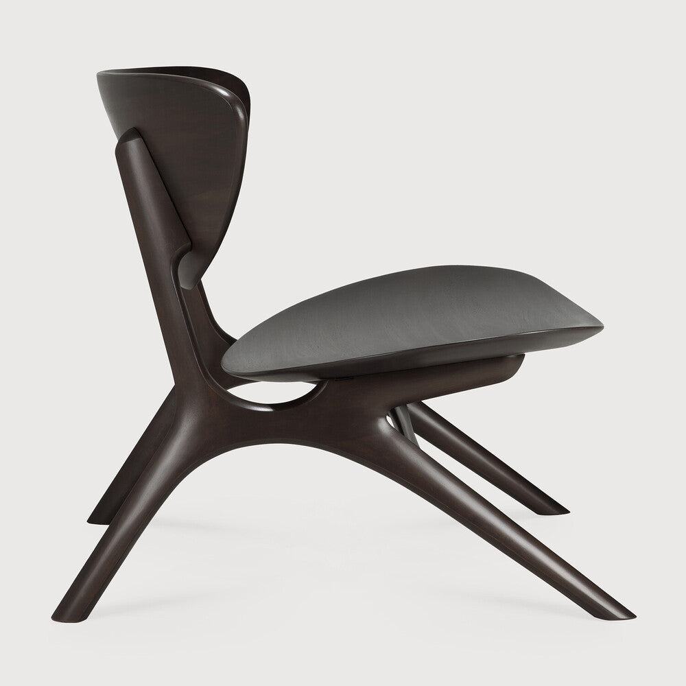 ETHNICRAFT EYE LOUNGE CHAIR - MAHOGANY DARK BROWN | $1,739.00