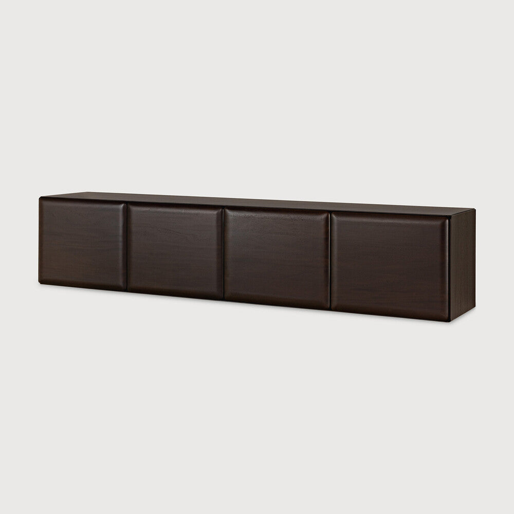 Ethnicraft PI Light Hanging Sideboard - Mahogany Rose Brown, side view