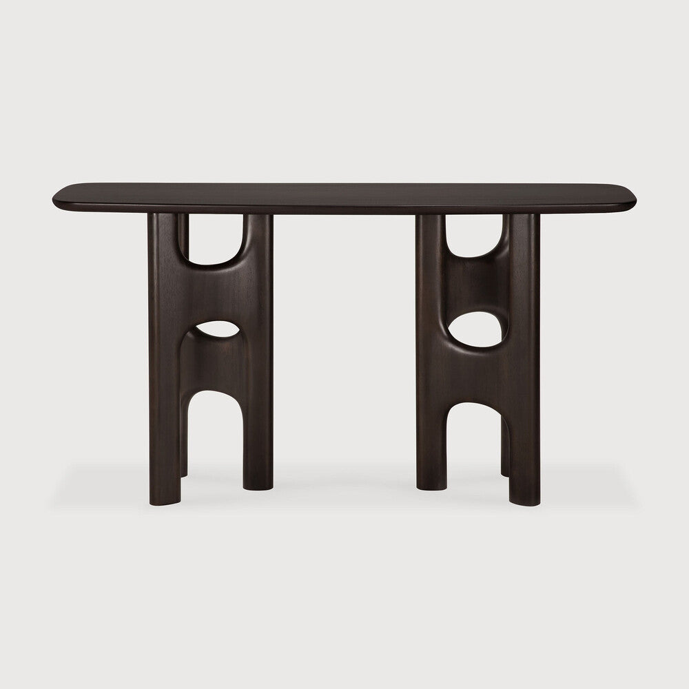 Ethnicraft Flow Console - Mahogany Rose Brown