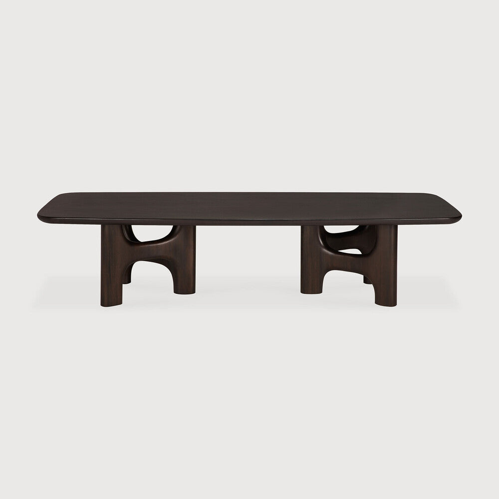Ethnicraft Flow Coffee Table - Mahogany Rose Brown
