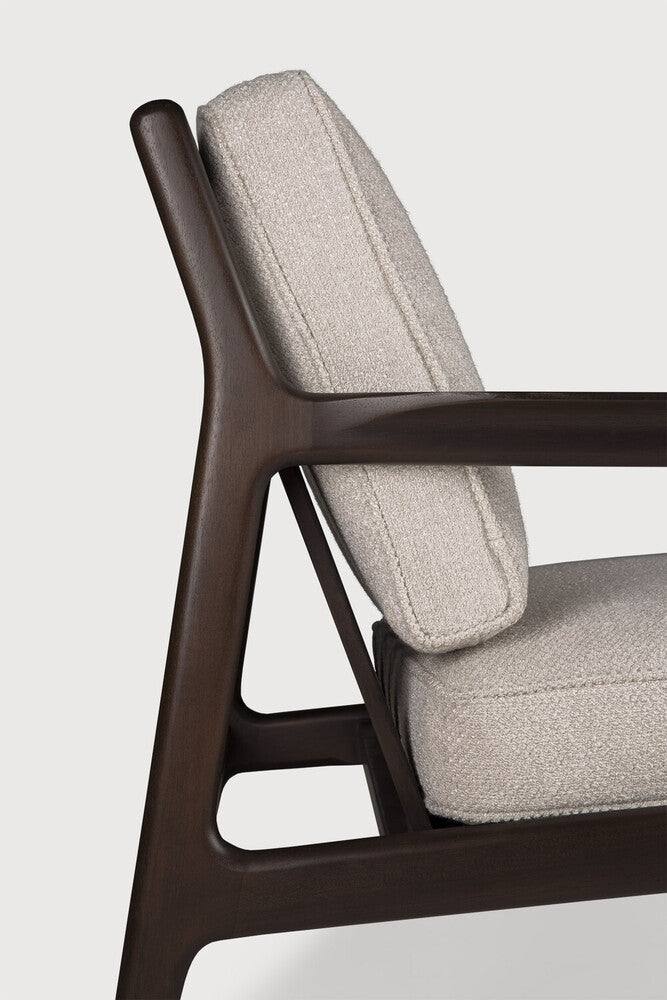 ETHNICRAFT JACK LOUNGE CHAIR - IVORY | $2,048.00