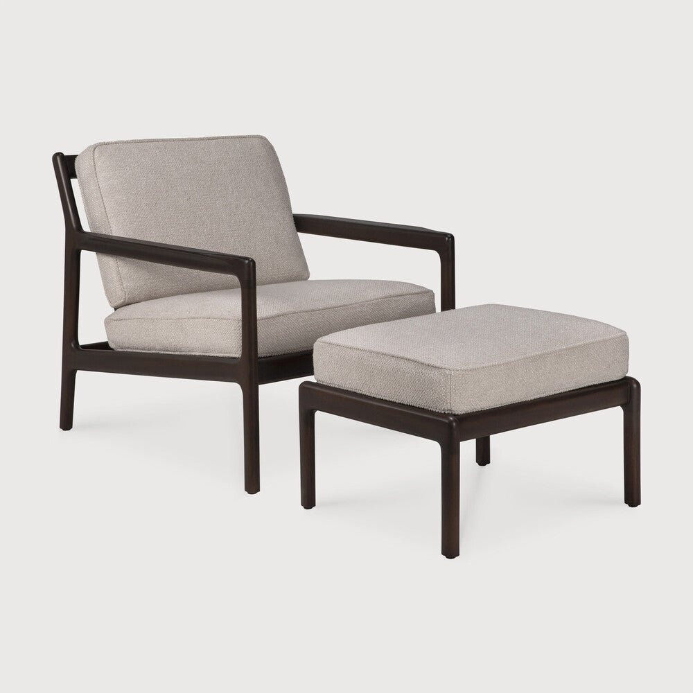 ETHNICRAFT JACK FOOTSTOOL - IVORY | $758.00