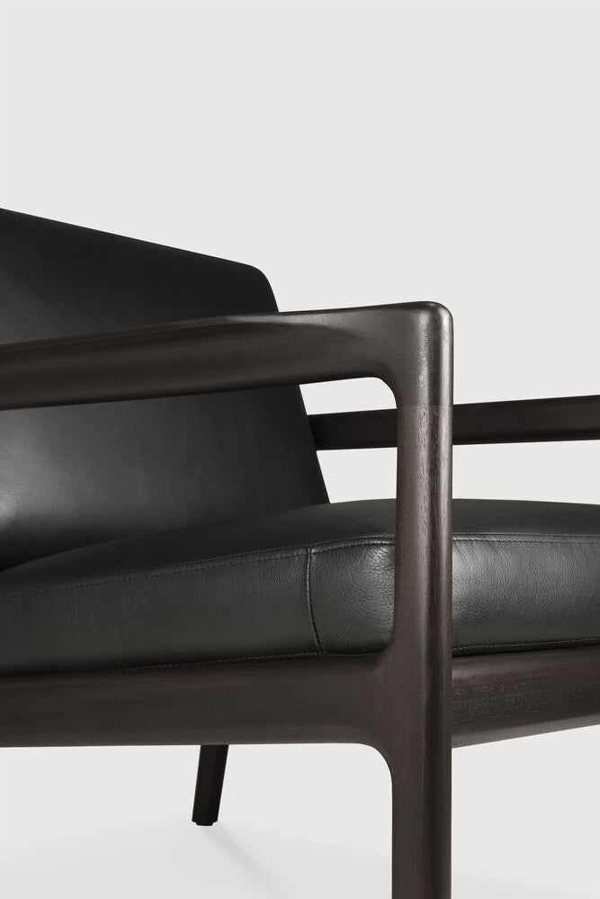 ETHNICRAFT JACK LOUNGE CHAIR - CARBONE LEATHER | $2,478.00
