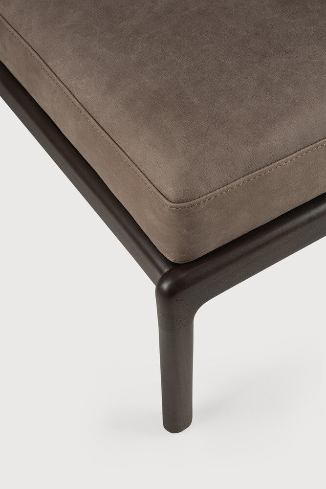 ETHNICRAFT JACK FOOTSTOOL - TERRA NUBUCK LEATHER | $948.00