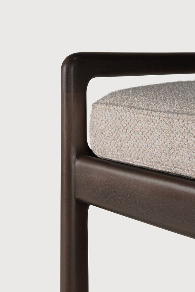 ETHNICRAFT JACK BENCH - MAHOGANY DARK BROWN - IVORY | $1,538.00