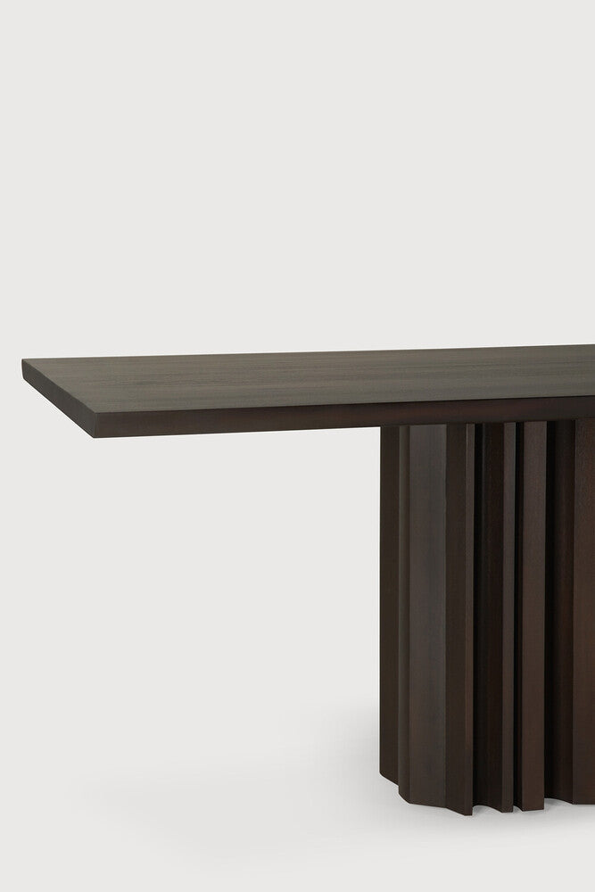 ETHNICRAFT SEQUENCE DINING TABLE - MAHOGANY DARK BROWN | $5,369.00