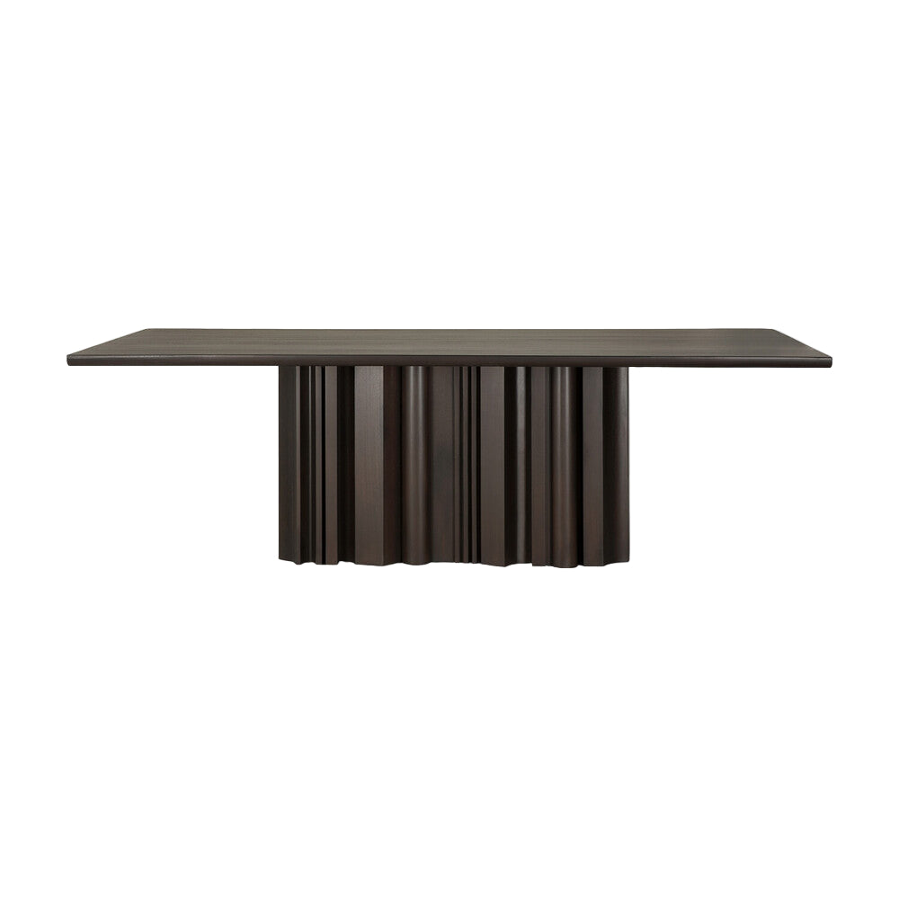 ETHNICRAFT SEQUENCE DINING TABLE - MAHOGANY DARK BROWN | $5,369.00