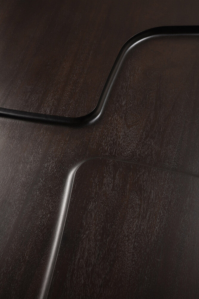 ETHNICRAFT BRUTALIST COFFEE TABLE - MAHOGANY ROSE BROWN | $2,289.00