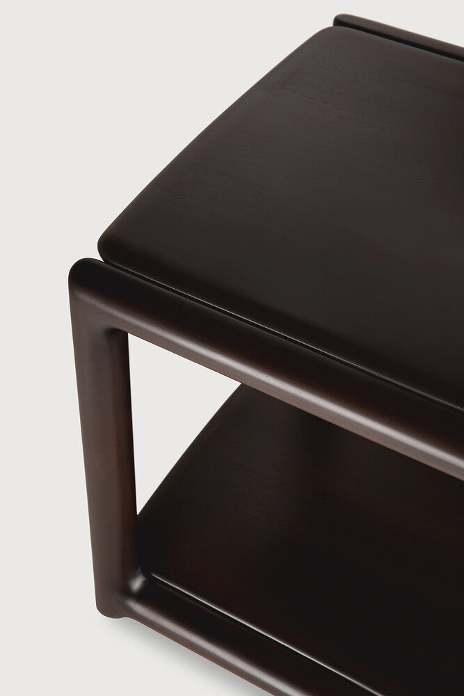 Ethnicraft Eda Side Table - Mahogany Rose Brown, detail