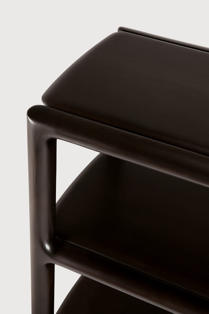 Ethnicraft Eda Rack - Mahogany Rose Brown, Low, detail