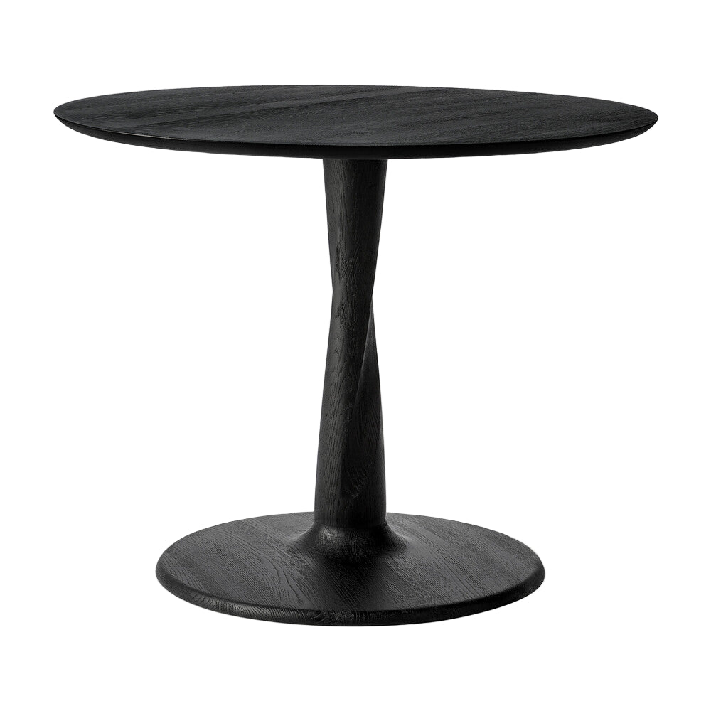 ETHNICRAFT TORSION LOW DINING TABLE - OAK BLACK | $2,019.00