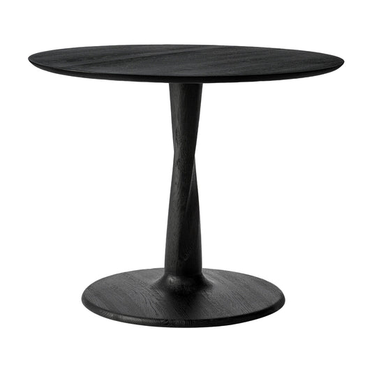 ETHNICRAFT TORSION LOW DINING TABLE - OAK BLACK | $2,019.00