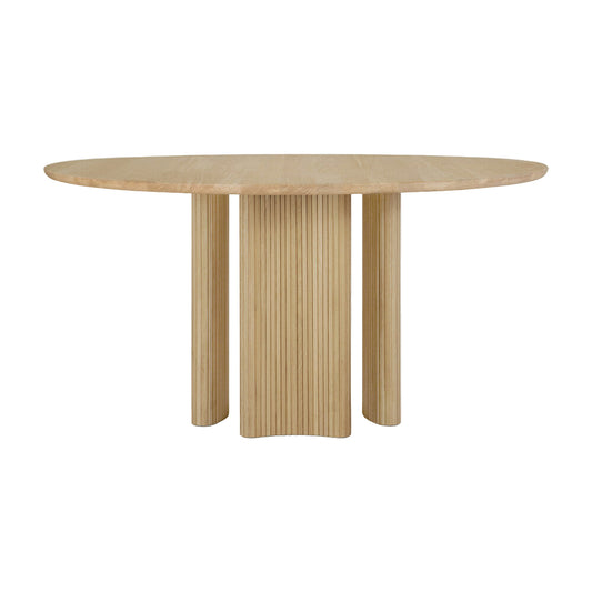 ETHNICRAFT ROLLER MAX ROUND DINING TABLE - OAK | $4,369.00