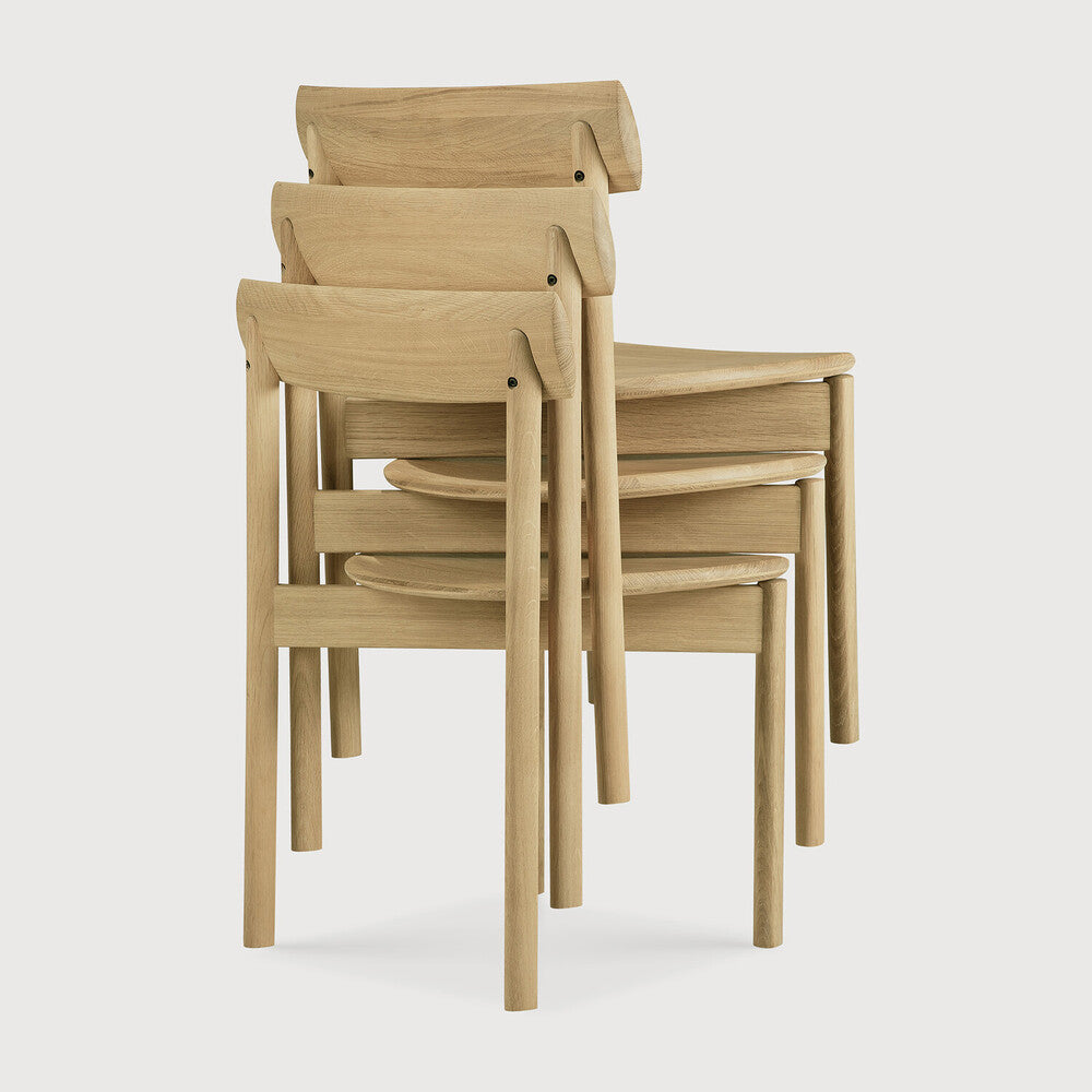 ETHNICRAFT RISU DINING CHAIR - OAK | $699.00