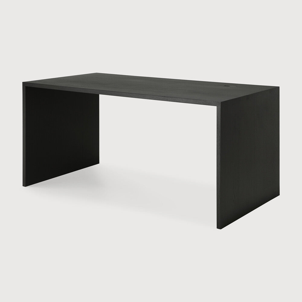 ETHNICRAFT U DESK - OAK BLACK | $2,499.00 - $2,899.00