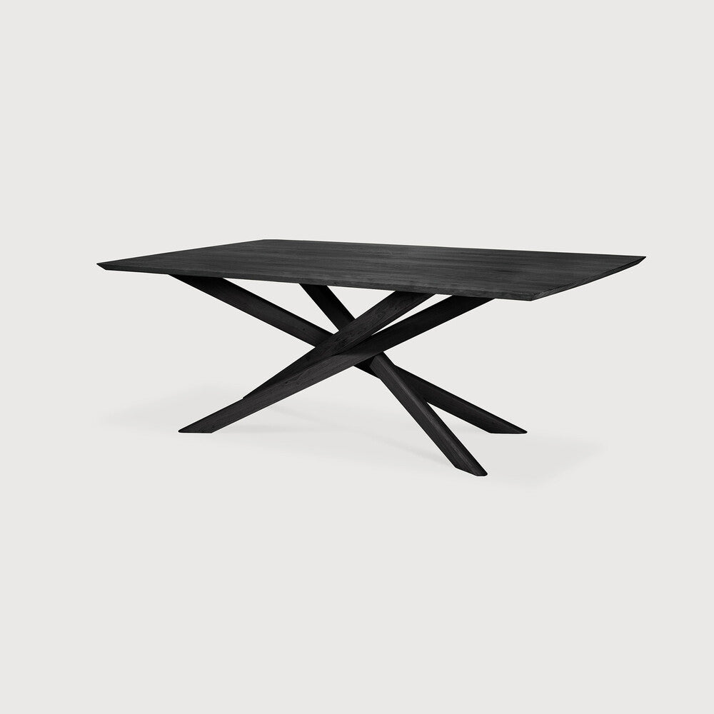 ETHNICRAFT MIKADO DINING TABLE - OAK BLACK | $5,209.00