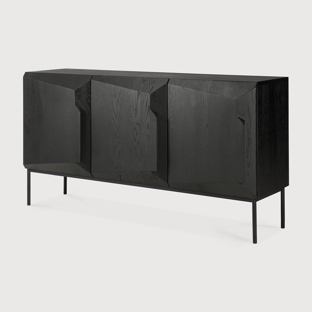 ETHNICRAFT STAIRS SIDEBOARD - OAK BLACK | $4,029.00- $5,039.00