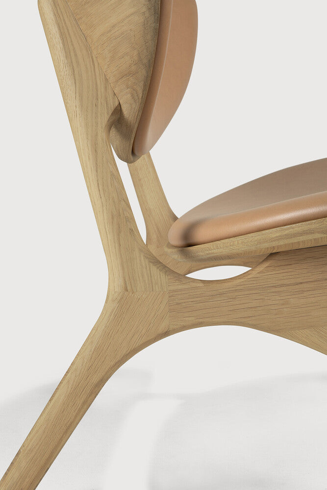 ETHNICRAFT EYE LOUNGE CHAIR - SIENNA LEATHER | $2,679.00