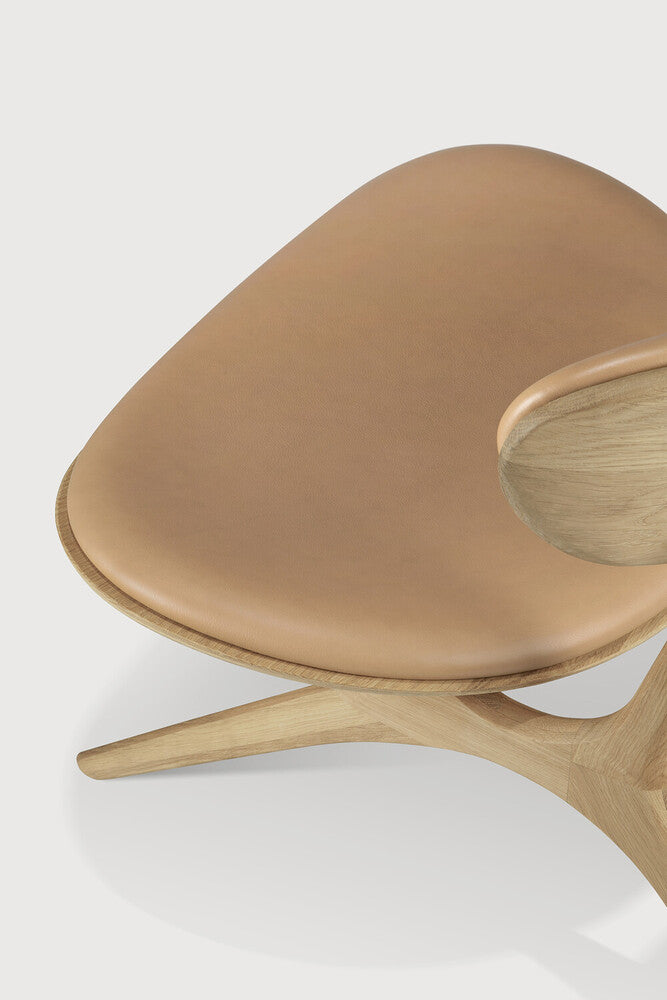 ETHNICRAFT EYE LOUNGE CHAIR - SIENNA LEATHER | $2,679.00