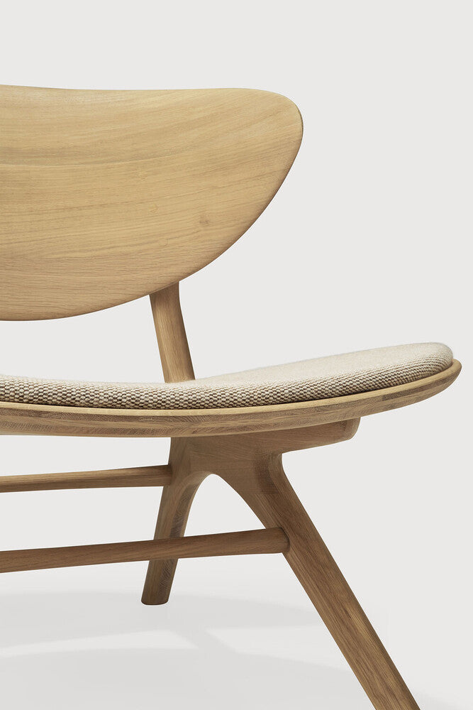 ETHNICRAFT EYE LOUNGE CHAIR - OFF WHITE | $2,119.00