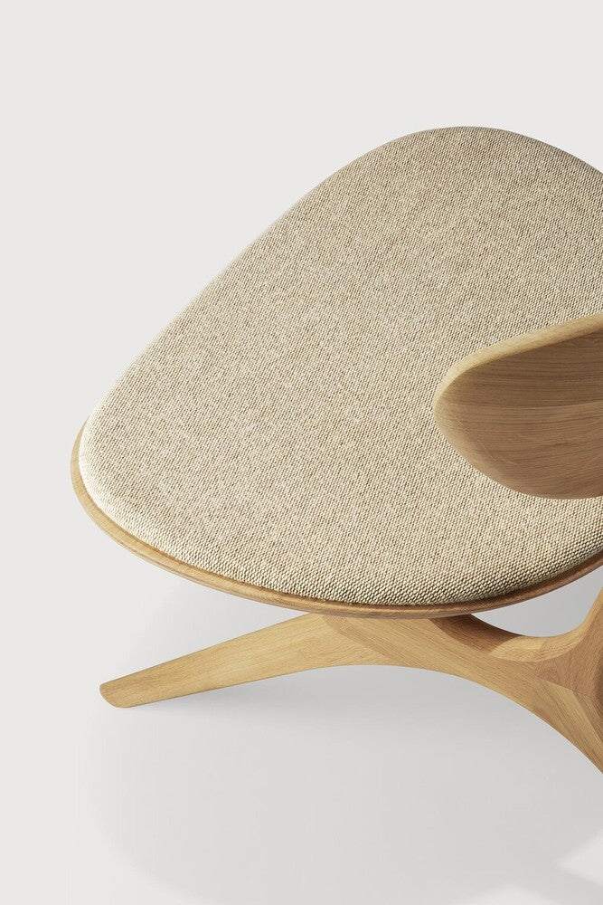 ETHNICRAFT EYE LOUNGE CHAIR - OFF WHITE | $2,119.00