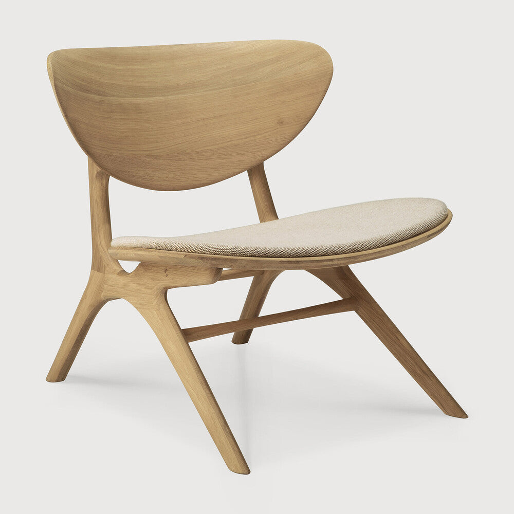 ETHNICRAFT EYE LOUNGE CHAIR - OFF WHITE | $2,119.00
