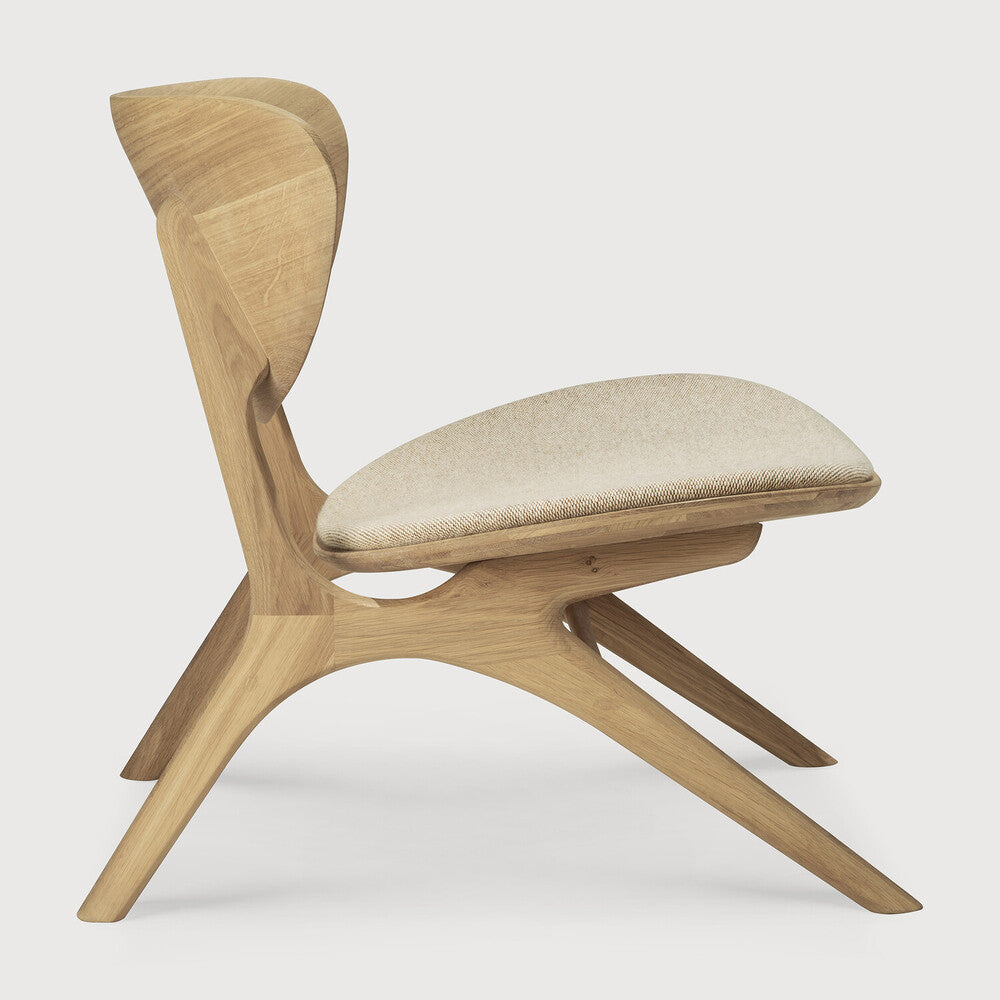 ETHNICRAFT EYE LOUNGE CHAIR - OFF WHITE | $2,119.00