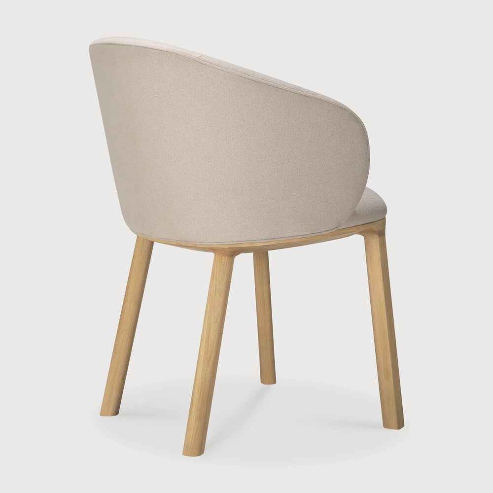 ETHNICRAFT UNDA DINING CHAIR - SALT | $999.00