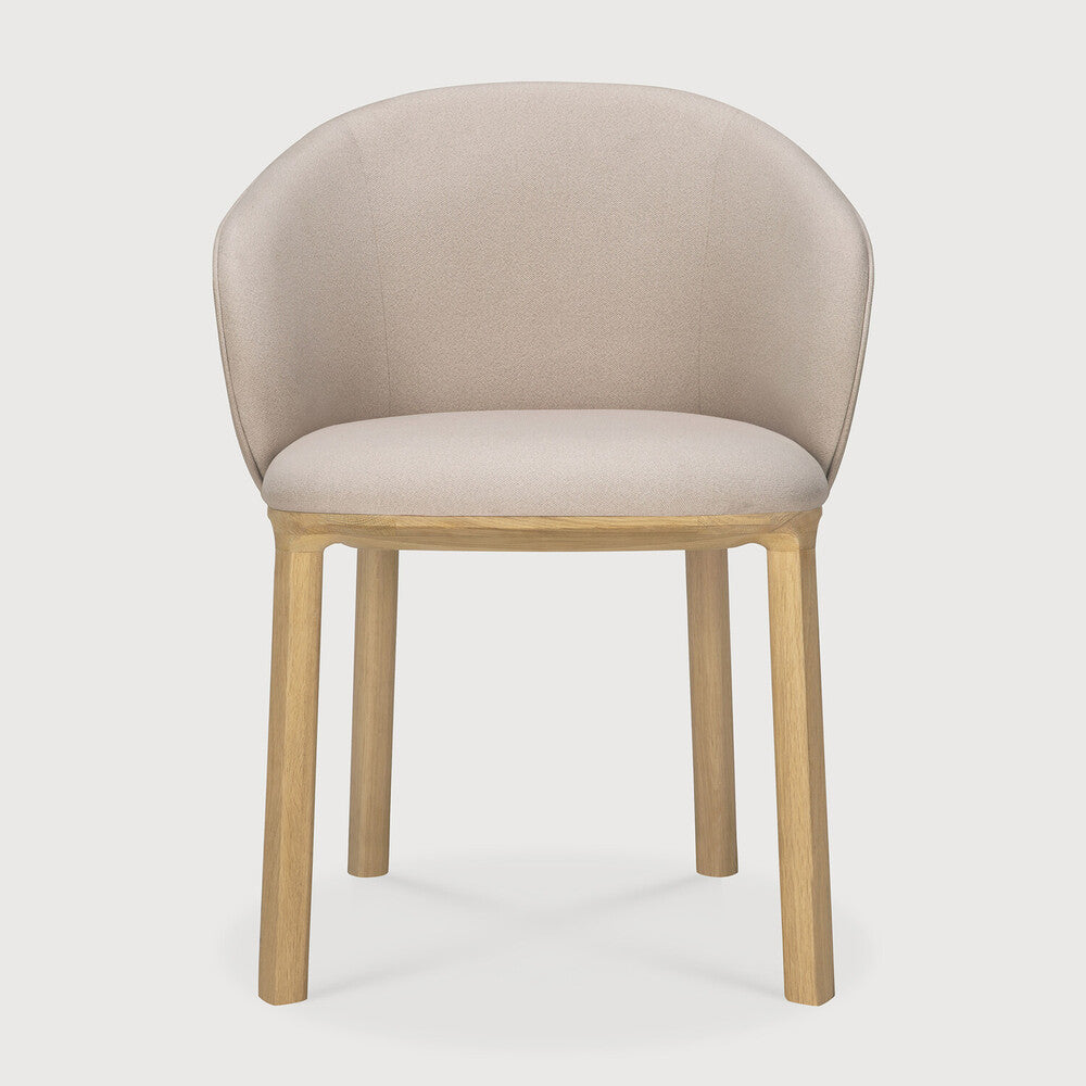 ETHNICRAFT UNDA DINING CHAIR - SALT | $999.00