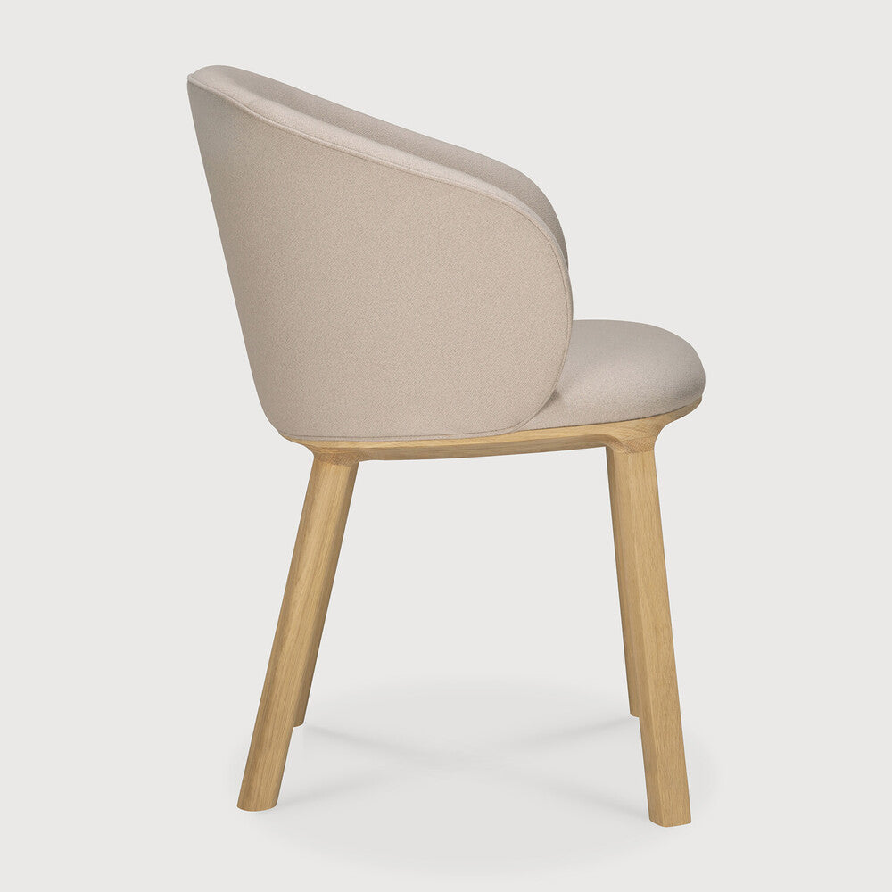 ETHNICRAFT UNDA DINING CHAIR - SALT | $999.00