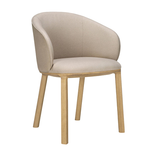 ETHNICRAFT UNDA DINING CHAIR - SALT | $999.00