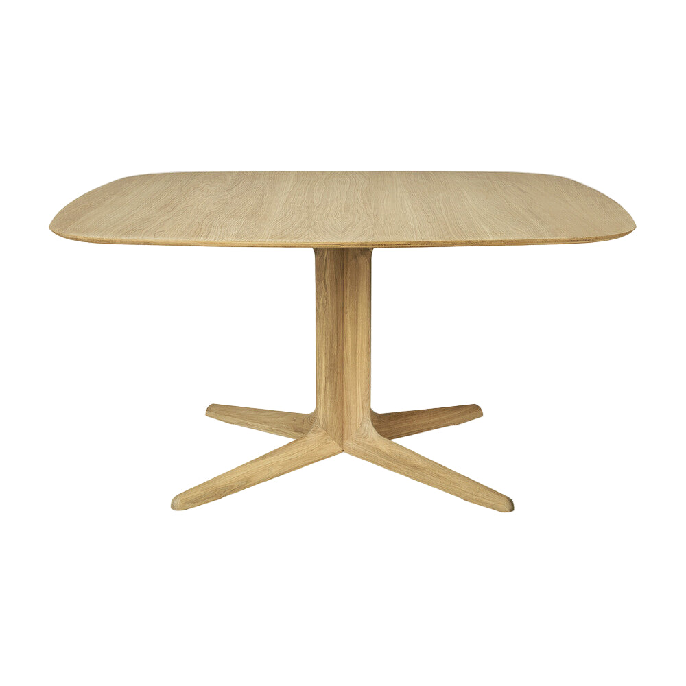 ETHNICRAFT CORTO SQUARE DINING TABLE - OAK | $4,149.00