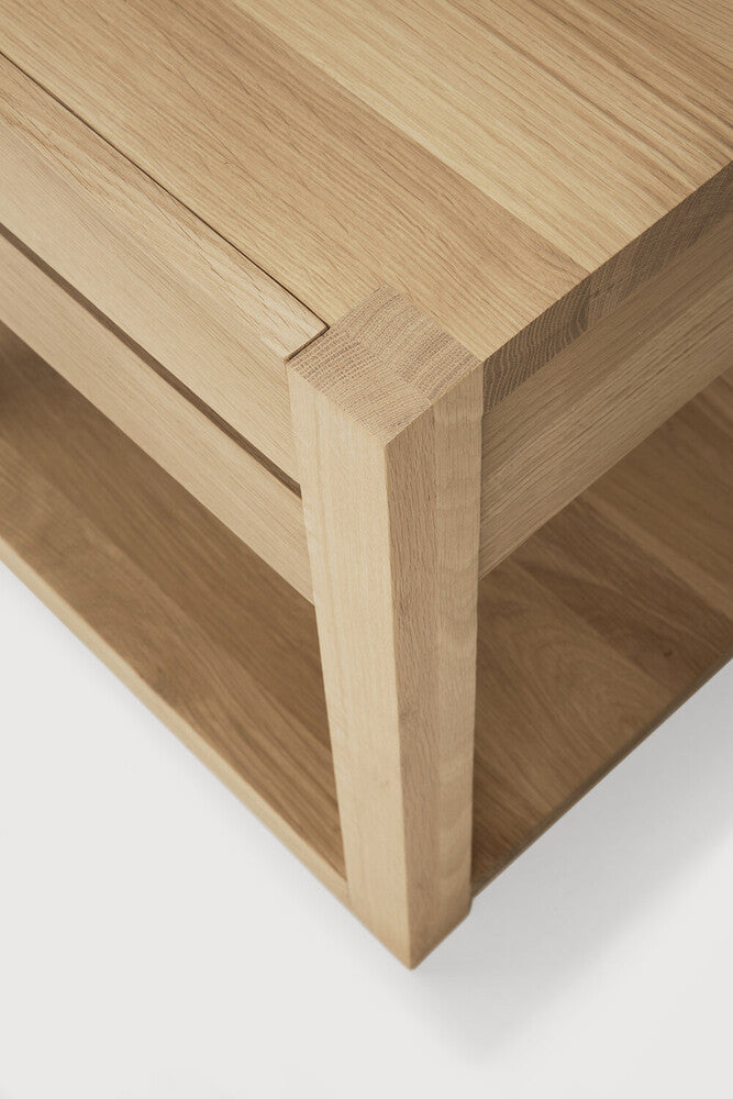 ETHNICRAFT AZUR BEDSIDE TABLE - OAK | $659.00