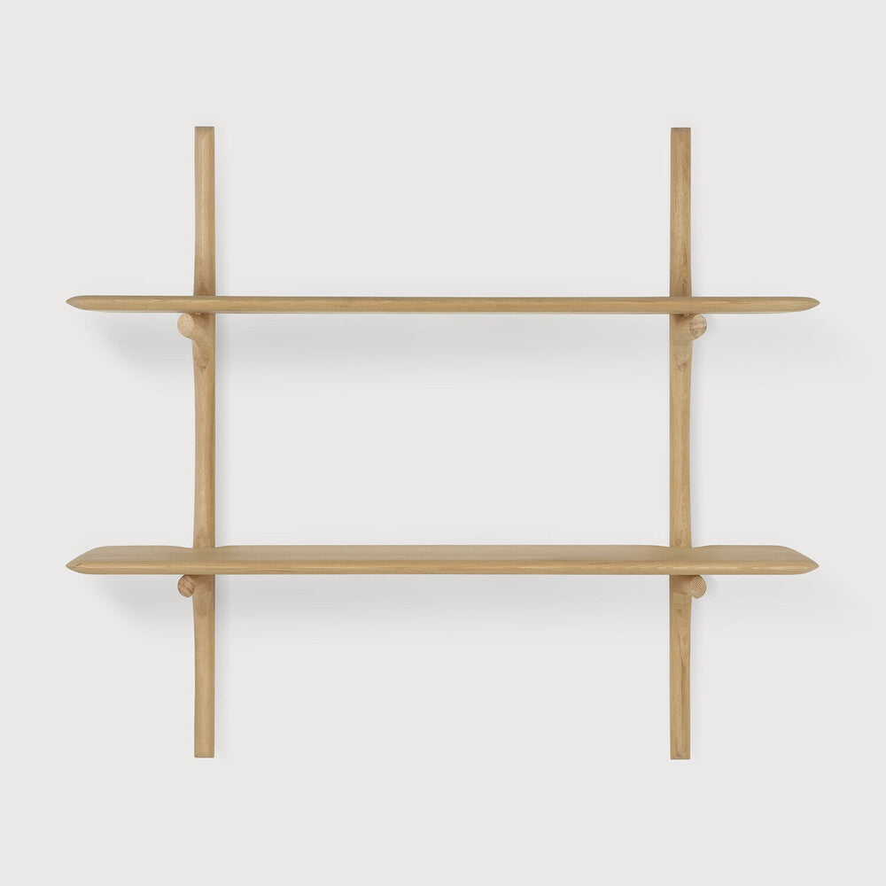 ETHNICRAFT PI WALL SHELF  - OAK | $939.00 - $2,339.00