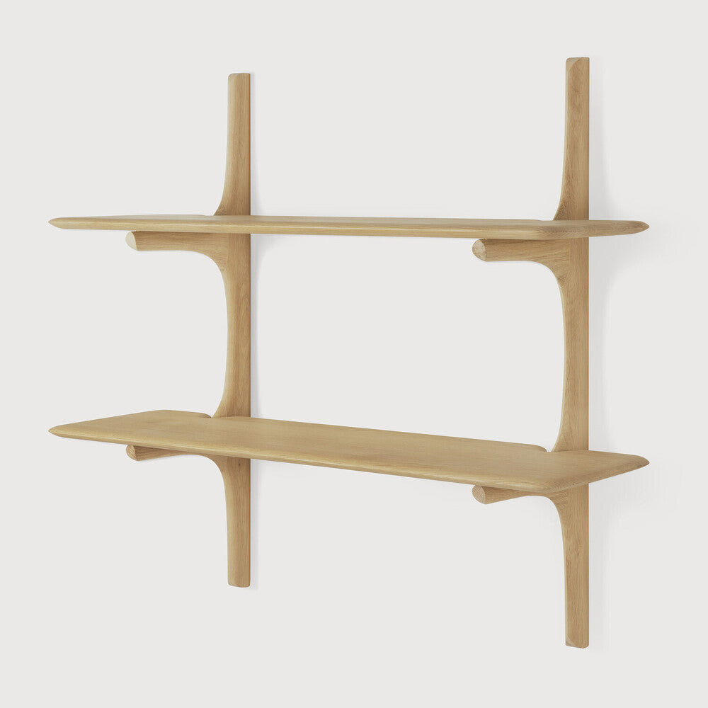 ETHNICRAFT PI WALL SHELF  - OAK | $939.00 - $2,339.00