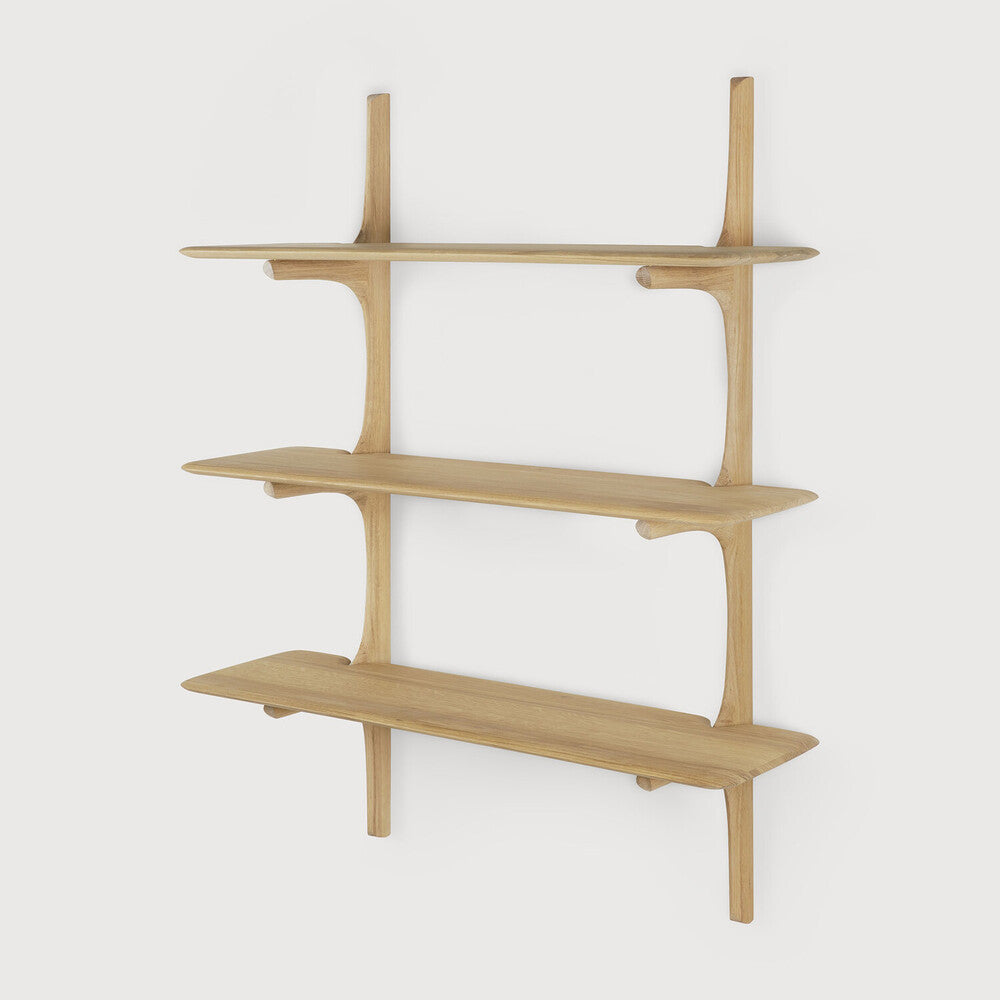 ETHNICRAFT PI WALL SHELF  - OAK | $939.00 - $2,339.00