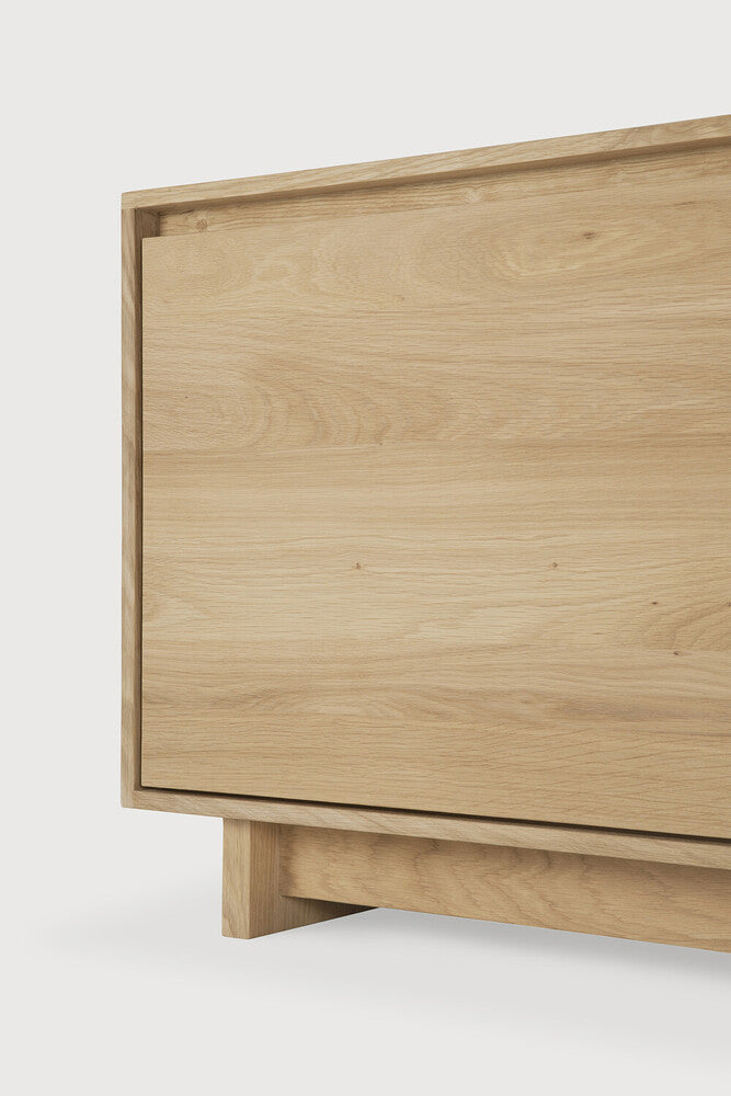 ETHNICRAFT WAVE TV CUPBOARD - OAK | $4,059.00